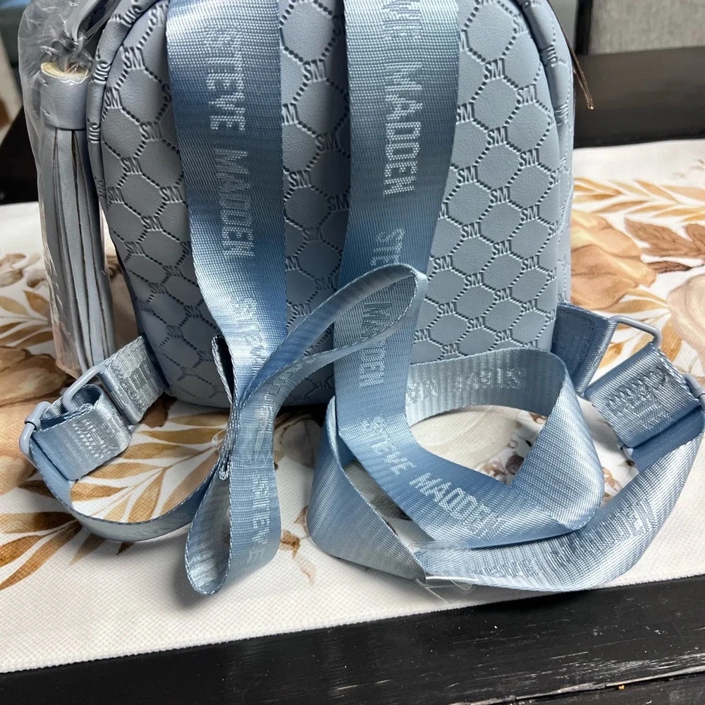 Steve Madden Tan and Cream Interior Bag